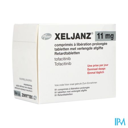 Xeljanz 11mg Lib.prolongee Comp 91 X 11mg Blister