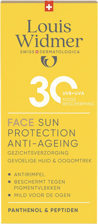 Widmer Face Sun Protection Anti-ageing 30 50ml 1