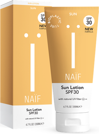 Naif Grown Ups Sun Body Ip30 Lotion Tube 200ml 1