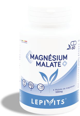 Lepivits Magnésium Malate - 60 GELS VEG