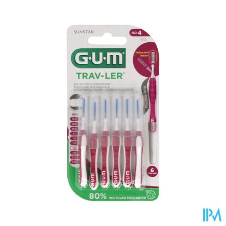 Gum Trav-ler Interdent.borsteltje 1,4mm 6 1612m6