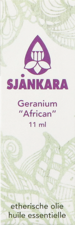 Sjankara Geranium African Ess. Olie Bio 11ml 1