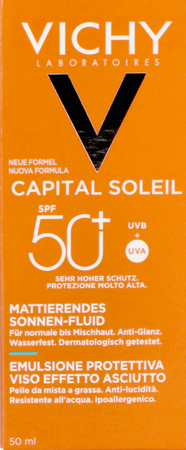 Vichy Cap Sol Gezichtscreme Dry Touch Spf50+ 50ml 4