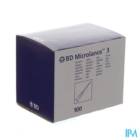 Bd Microlance 3 Aig.21g 1 1/2 Rb 0,8x40mm Vert 100