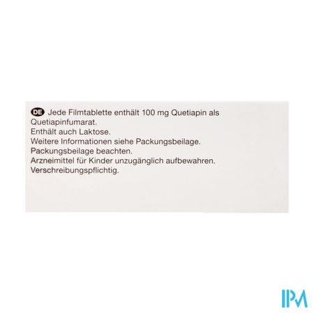 Quetiapine Viatris 100mg Comp Pell 100 1