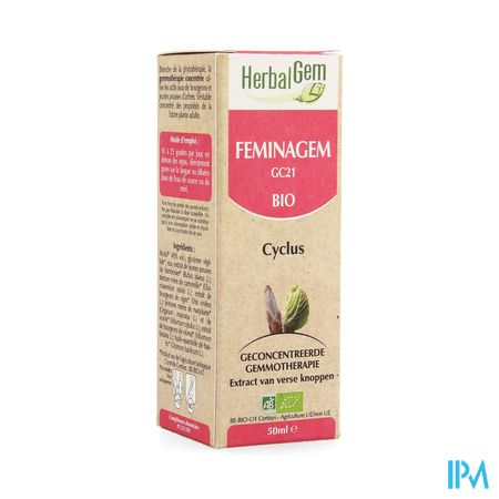 Herbalgem Feminagem Complexe Cycle Bio 50ml