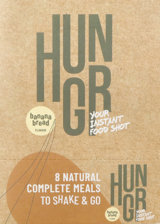 Hungr Banana Bread Shake 8x65g 4
