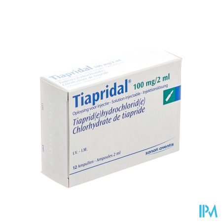 Tiapridal Inj 12 Amp