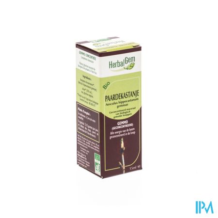 Herbalgem Paardekastanje Maceraat 15ml 2