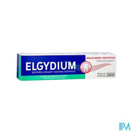 Elgydium Dentifrice Gencives Irritees 75ml Nf