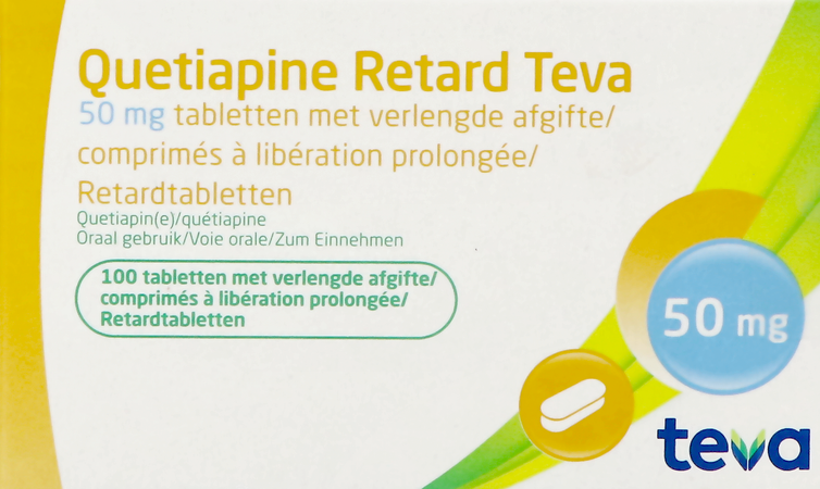 Quetiapine Retard Teva Pi Pharma 50mg Tabl 100 2
