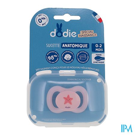 Dodie Fopspeen Anatomisch Pasgeboren 0-2m Stella 1