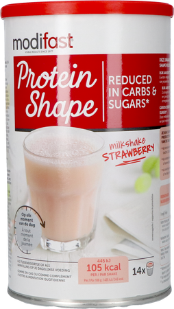 Modifast Protein Shape Strawberry Milkshake 420g 3