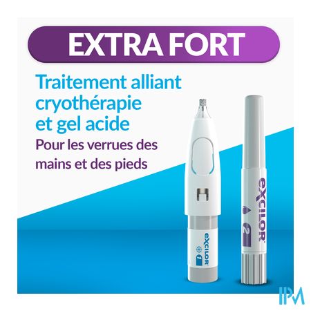 Excilor Traitement Verrues Duo Power 10ml+1,5g 4