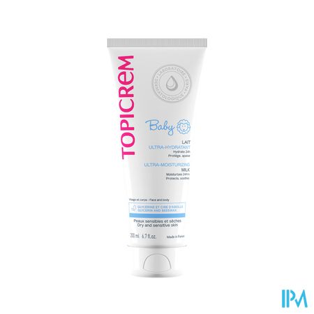 Topicrem Baby Lait Ultra-hydratant 200ml