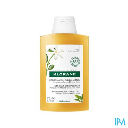 Klorane Capil. Sh Tamanu&monoi Bio 200ml 1