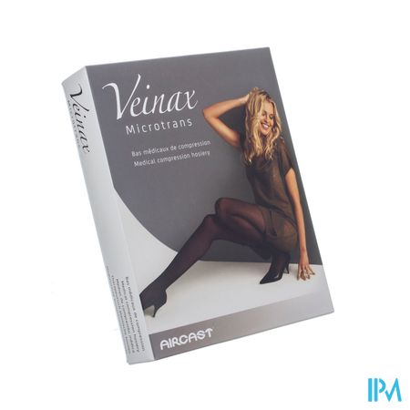 Veinax Mi-bas Microtrans 2 Long Noir Taille 3