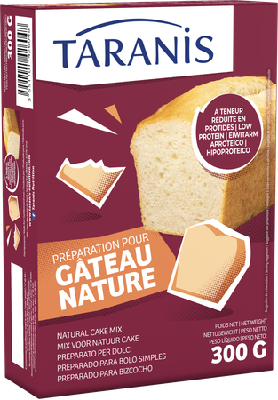 Taranis Voorbereiding Cake Natuur 300g