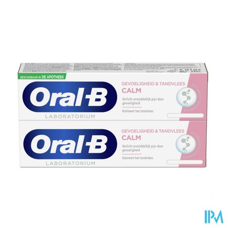 Oral-b Lab Sen&gum Calm Origineel 2x75ml