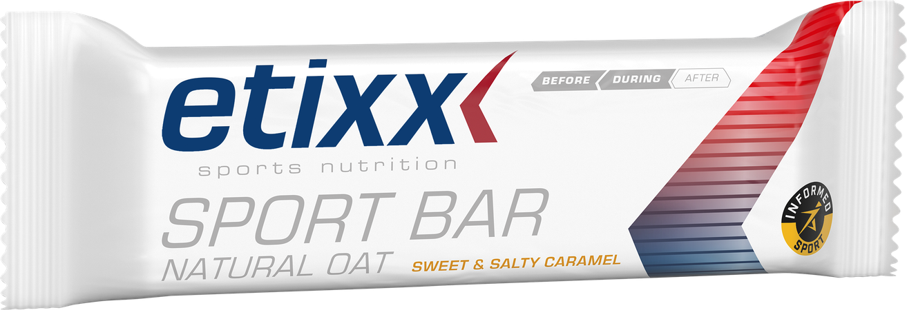 Etixx Natural Oat Bar Sweet&salty Caramel 12x55g 3