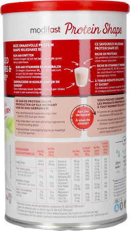 Modifast Protein Shape Strawberry Milkshake 420g 4