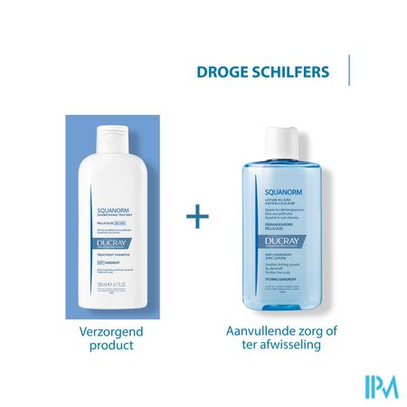 Ducray Squanorm Sh Droge Schilfers 200ml 19
