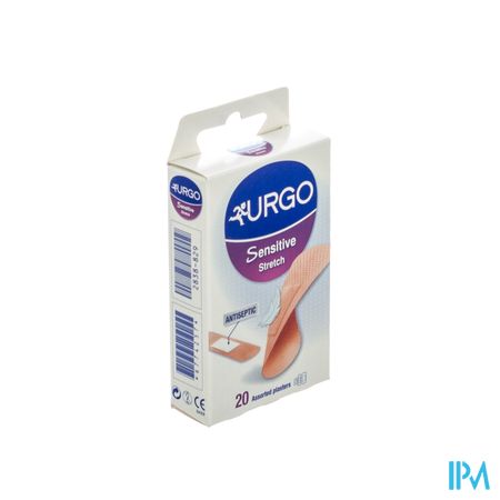 Urgo Sensitive Pleister Stretch 20x72mm+20x40mm 20