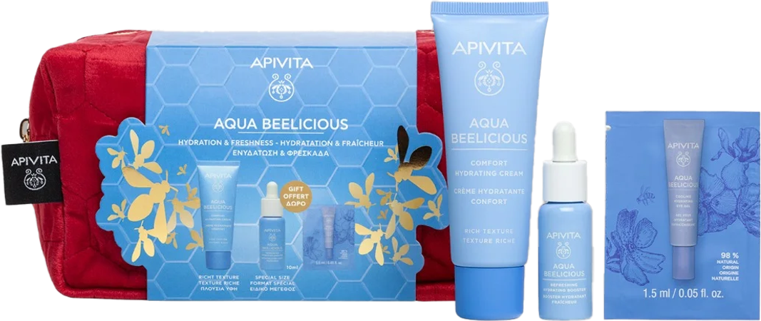 Apivita Aqua Beelicious Comfort Face Cream 3 Prod. 1