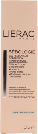 Lierac Sebologie Gel Regul.correct.imperf.tbe 40ml 6