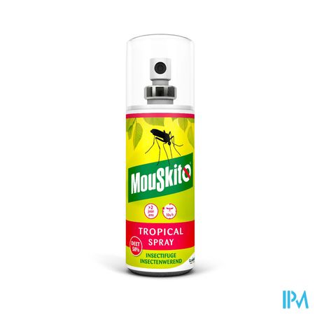 Mouskito Tropical Tropische gebieden 50% DEET 100 ml spray