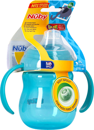 Nuby A/lekbeker Handvaten 6m+ 270ml 4