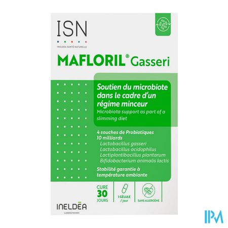 Ineldea Mafloril Gasseri Isn Etui Caps 30 2