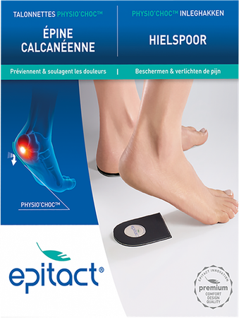Epitact Inleghakken Physio Choc Dame 1 Paar 0661 1