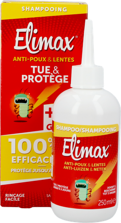 Elimax Shampoo Tegen Luizen Fl 250ml 16