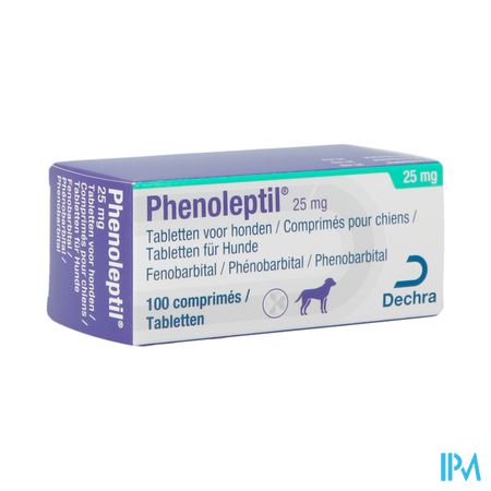 Phenoleptil 25mg Tabl Hond 100