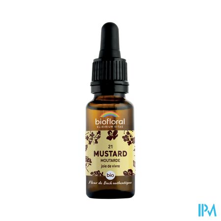Biofloral Bachbloesem 21 Mustard Herik Bio 20ml