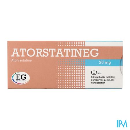 Atorstatineg 20Mg Comp Pell  30 2