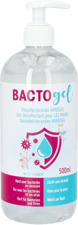 Bactogel Gel Hydroalcoolique Fl Pompe 500ml 1