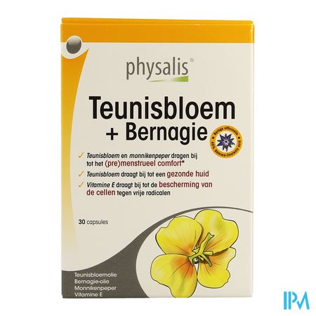 Physalis Teunisbloem-bernagie Softcaps 30 2