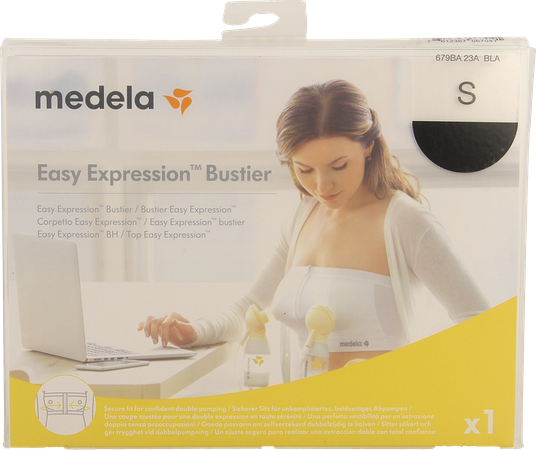 Medela Easy Expression Bustier Noir S 1