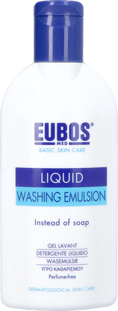Eubos Zeep Vloeibaar Blauw N/parf 200ml 4