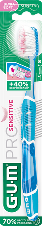 Gum Pro Sensitive Compact Ultra Brosse A Dents 8