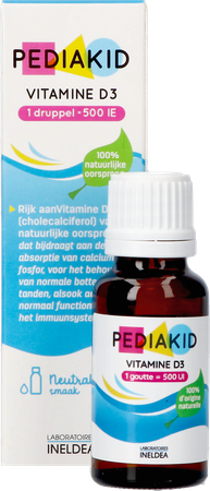 Pediakid Vitamine D3 Sol Buv Fl 20ml 10