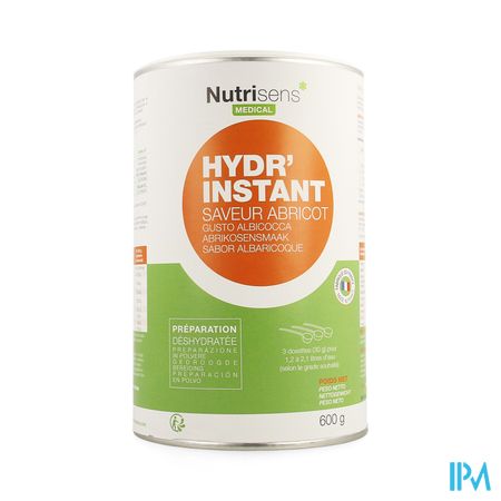 Hydr'instant Abrikoos 600g