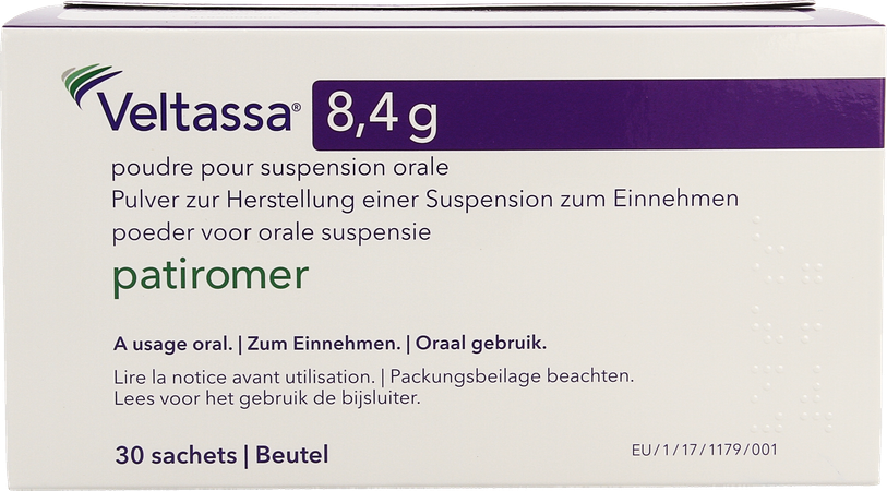 Veltassa 8,4g Pdr Pour Susp Buvable Sach 30 1