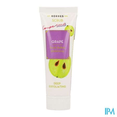 Korres Kf Exfoliating Deep Scrub Grape 18ml 1
