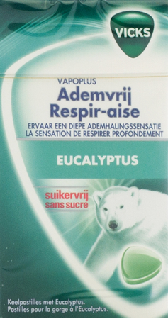Vicks Ademvrij Z/suiker 40g Box 3