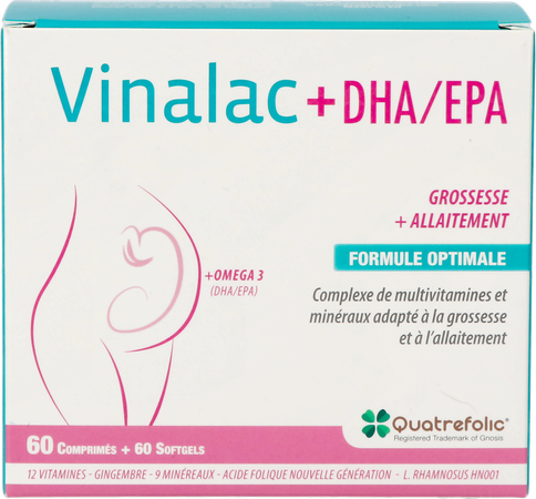 Vinalac Dha/epa Caps 60 + 60 6