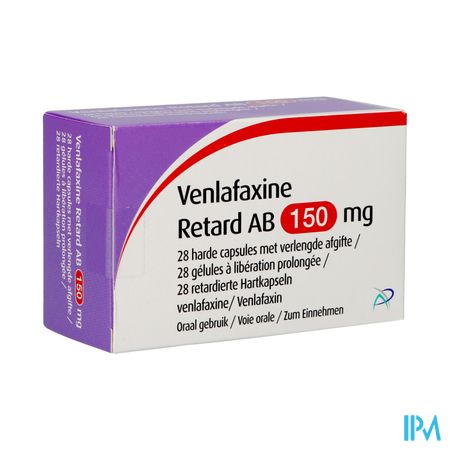 Venlafaxine Retard Ab 150,0mg Caps Verl. Afg. 28