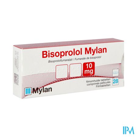 Bisoprolol Viatris 10mg Drag 28